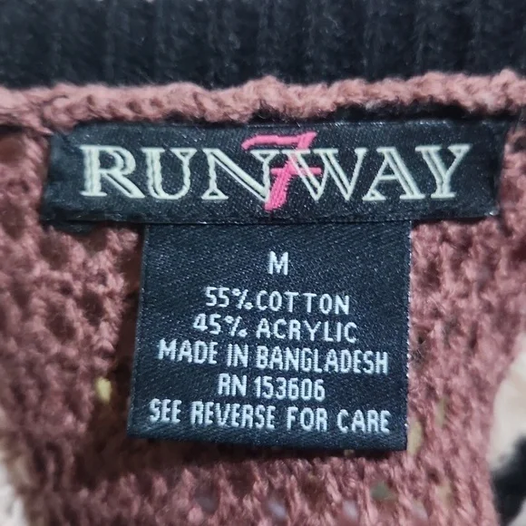 Womens Vneck SZ M Sweater - Picture 6 of 7